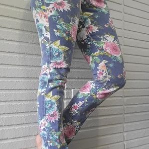 Vintage Y2k Hotkiss Floral Lowrise Denim jeans